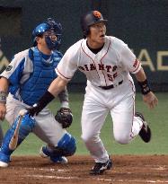 Giants' Matsui hits RBI double